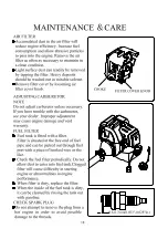 Preview for 20 page of Axminster 211922 User Manual