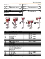 Preview for 3 page of Axminster AHDP13B User Manual