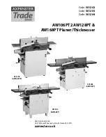 Axminster AW106PT2 User Manual preview