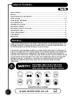 Preview for 2 page of Axminster CSC500K User Manual