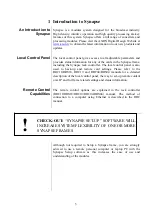 Preview for 5 page of Axon Synapse ADC20 Technical Manual