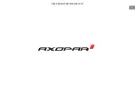 Preview for 3 page of Axopar 24 HT 2016 Owner'S Manual