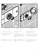 Preview for 21 page of Axor One 45711 1 Series Installation/User Instructions/Warranty