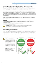 Preview for 4 page of B-Air Vent VP-50H Instruction Manual