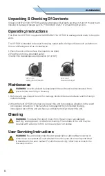 Preview for 6 page of B-Air Vent VP-50H Instruction Manual