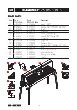 Preview for 22 page of B+BTec Diamond 3 250RS Series Operating Manual