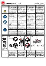 B.E.G. LUXOMAT PD4-S-GH Safety Instruction preview