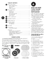 Preview for 2 page of B-I-C America FORMULA FH6-C Installation And Owner'S Manual