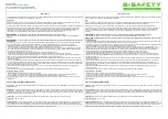 Preview for 2 page of B-Safety AURICA PRO Operation Manual