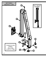 Preview for 4 page of B-Tech BT7593 Installation Manual & Parts List