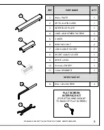 Preview for 5 page of B-Tech BT7593 Installation Manual & Parts List