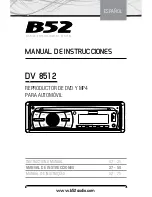 Preview for 26 page of B52 DV 8512 Instruction Manual