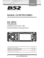 Preview for 27 page of B52 DV-8772 Instruction Manual