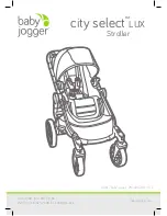 Baby Jogger city select LUX Assembly Instructions Manual preview