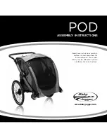 Baby Jogger POD Assembly Instructions Manual preview