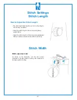 Preview for 23 page of Baby Lock Diana BL480A Getting To Know Manual