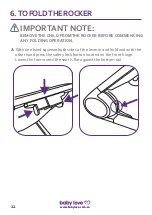 Preview for 12 page of Baby Love ROCK A BABY LX9068 Instruction Book