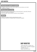 Preview for 19 page of BABY MONSTERS Luna Instructions For Use Manual