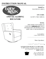 Baby Relax DA6942S-FG Instruction Manual preview