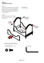 Preview for 5 page of baby&child BELLINA PANEL CRIB TODDLER BED CONVERSION KIT 105028 Manual