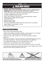 Preview for 14 page of Babyhug B6BR035 User Manual