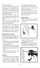 Preview for 23 page of BaByliss PRO BAB2665E Manual