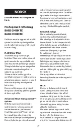 Preview for 20 page of BaByliss PRO BAB3091BKTE Quick Manual