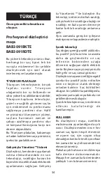 Preview for 34 page of BaByliss PRO BAB3091BKTE Quick Manual