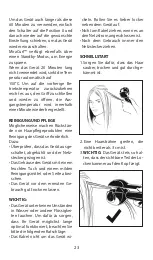 Preview for 23 page of BaByliss PRO MiraCurl BAB2665RGE Manual