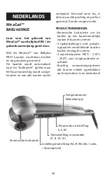 Preview for 26 page of BaByliss PRO MiraCurl BAB2665RGE Manual