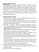 Preview for 4 page of BaByliss 2357U Quick Start Manual