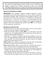 Preview for 4 page of BaByliss 2358U Manual