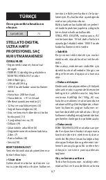 Preview for 67 page of BaBylissPro STELLATODIGITAL 4rtists Manual