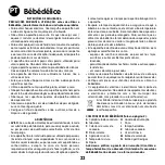 Preview for 23 page of babymoov bebedelice Instructions For Use Manual