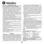 Preview for 27 page of babymoov bebedelice Instructions For Use Manual