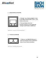 Preview for 20 page of Bachmann BlueNet BN2000 Mounting And Installation Instructions Manual