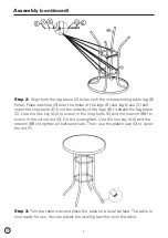 Preview for 4 page of Backyard Creations FRN-008412BS Assembly & Care Instructions