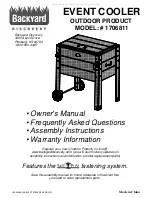 Backyard Discovery 1706811 Owner'S Manual preview