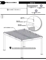 Preview for 28 page of Backyard Discovery WINDHAM 2105157 Owner'S Manual & Assembly Instructions