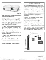 Preview for 9 page of Backyard Theater Systems SilverScreen Showcase Series Owner'S Manual