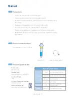 Preview for 4 page of Bada namu BADA PEN Manual