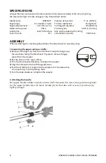 Preview for 8 page of Badger Basket WB25GTE Operator'S Manual