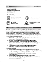 Preview for 13 page of Bahco BCL32G1 Operating Instructions Manual