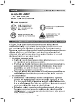 Preview for 21 page of Bahco BCL32IW1 Operating Instructions Manual