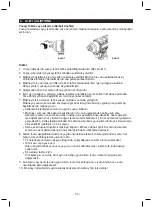 Preview for 119 page of Bahco BCL32IW1 Operating Instructions Manual