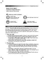 Preview for 2 page of Bahco BCL32SP1 Original Instructions Manual