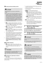 Preview for 21 page of Baier BDB 819 Translation Of The Original Instruction Manual