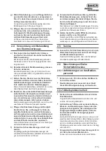 Preview for 11 page of Baier BDB 825 Translation Of The Original Instruction Manual