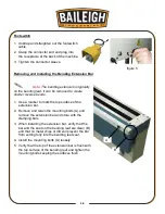 Preview for 18 page of Baileigh Industrial 1000568 Operator'S Manual