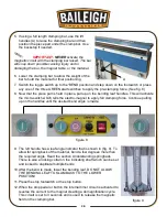 Preview for 22 page of Baileigh Industrial 1000568 Operator'S Manual